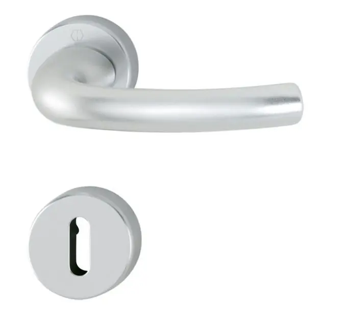 Maniglia TOKYO Hoppe alluminio argento bocchetta foro patent 6660 Gratis Retour