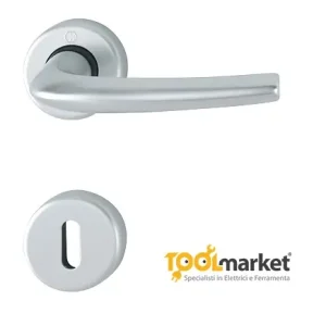 Alleen Vandaag Maniglia San Diego Hoppe alluminio argento bocchetta foro patent 7369 patent