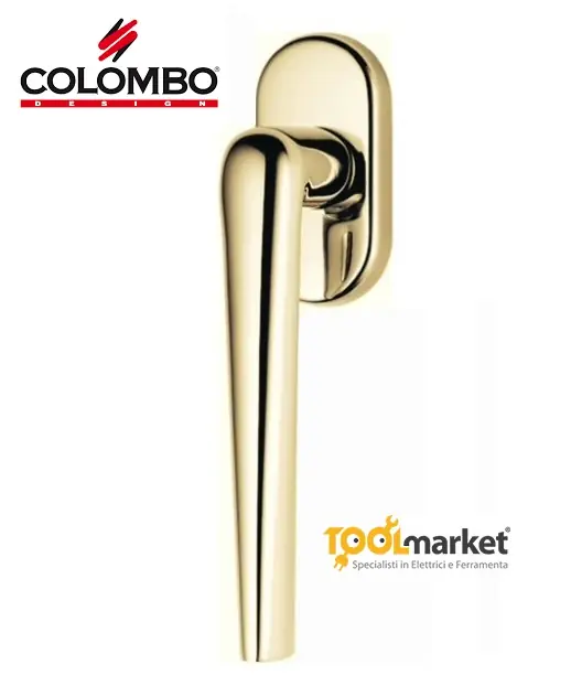 Maniglia per anta ribalta DK ROBOTRE CD 92 -Colombo Oro satinato 6917 Fabrieksprijs