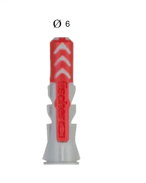 Express Levering Tasselli DUOPOWER FISCHER diametro 6 pezzi 100 10463