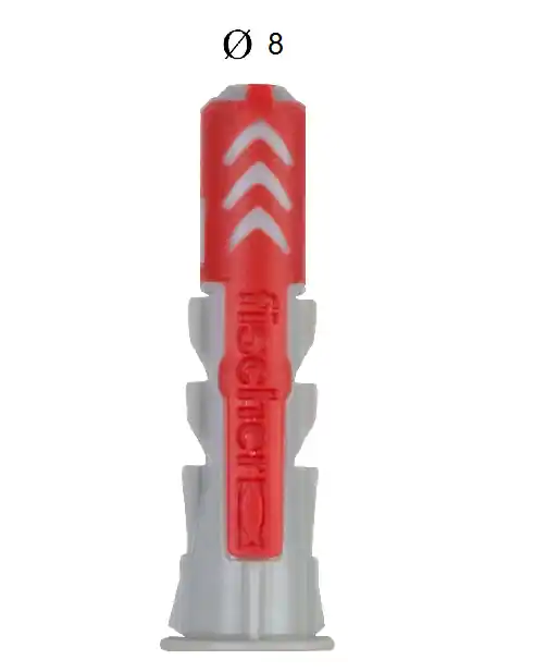 Flitsaanbieding Tasselli DUOPOWER FISCHER diametro 8 pezzi 100 4283