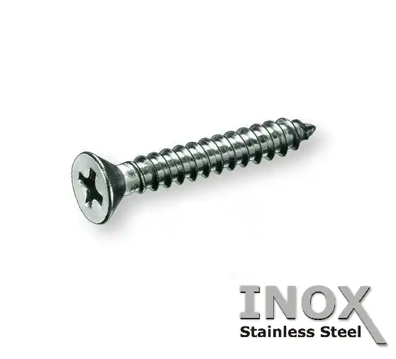 Viti autofilettanti INOX diametro 5,5mm 5.5x60 pezzi 100 5731 Must-Have