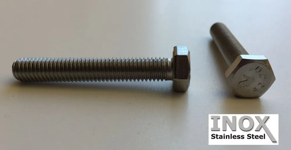 Direct Verzonden Bulloni testa esagonale INOX diametro 12mm 12x40 pezzi 50 5825