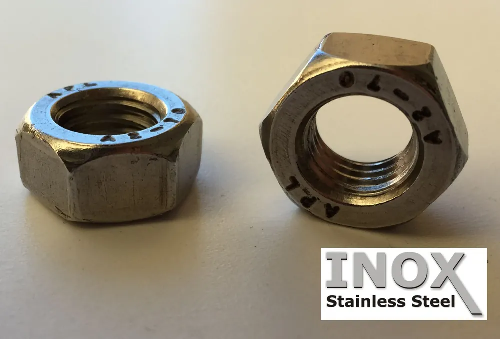 Direct Beschikbaar Dadi esagonali INOX diametro 8 pezzi 100 5797