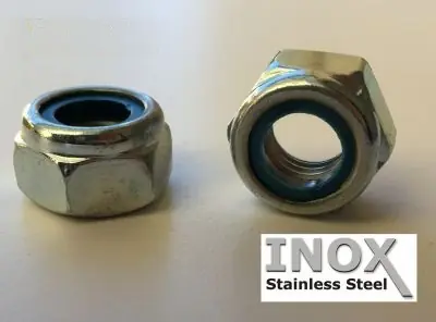 Dadi autobloccanti INOX diametro 10 pezzi 100 5822 Seizoensaanbieding