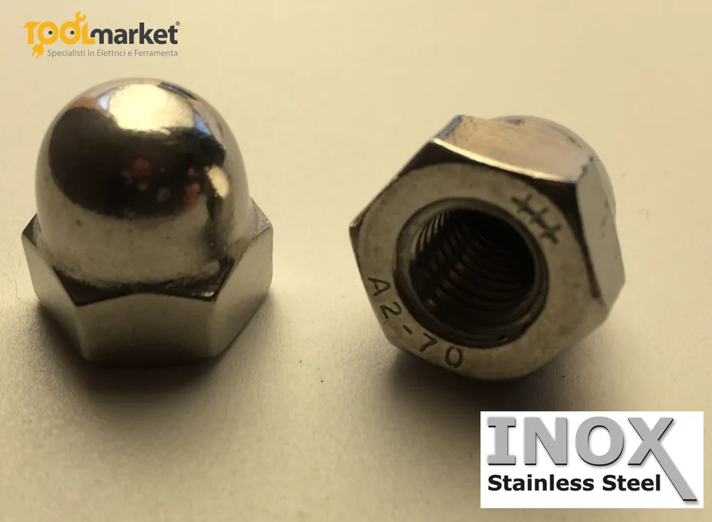 Goedkoop Dadi ciechi INOX diametro 5 pezzi 100 5793