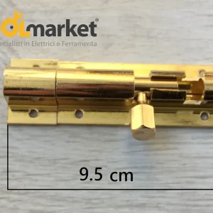 Catenacci inglesi ottone lucido 9.5 cm 9201-ottonato Lage Kosten