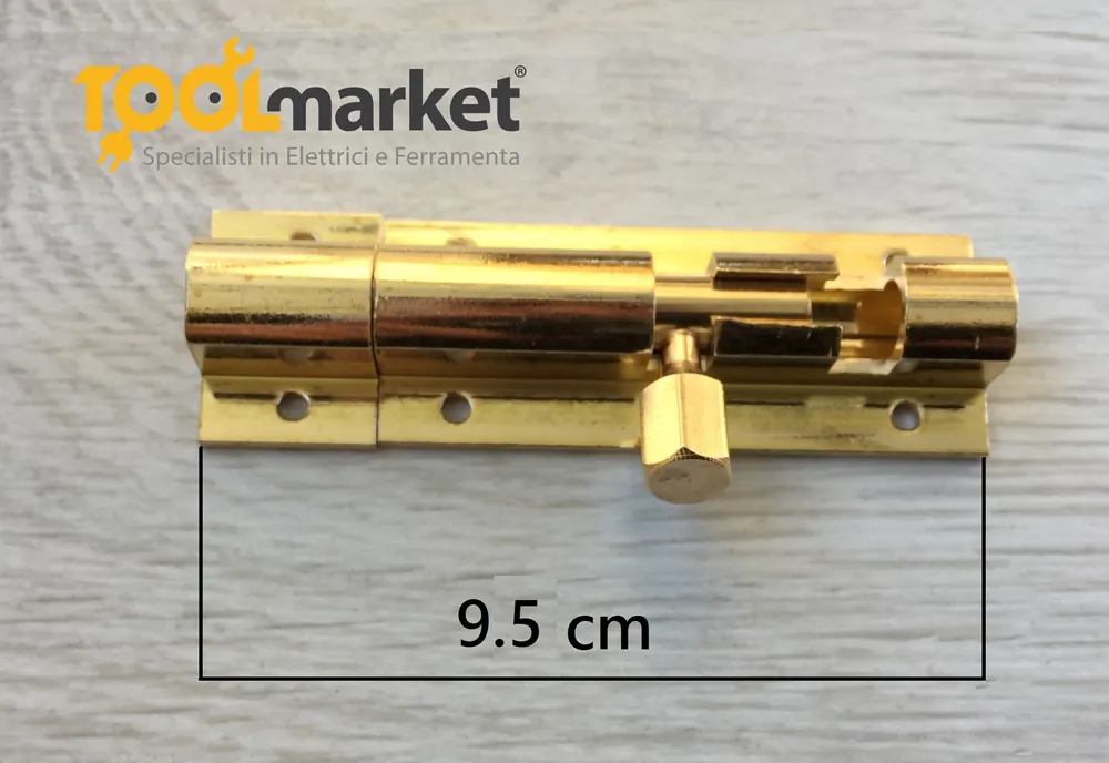 Catenacci inglesi ottone lucido 9.5 cm 9201-ottonato Lage Kosten