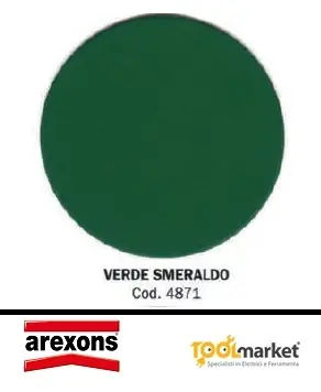 Beperkte Voorraad Smalto antiruggine Vernifer Arexons gel Verde smeraldo 15721