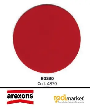 Hoge Kwaliteit Smalto antiruggine Vernifer Arexons gel Rosso 27568-rosso