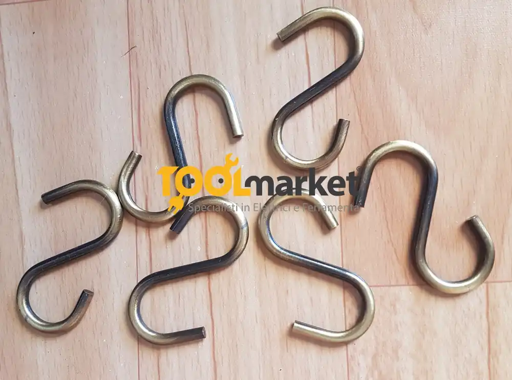 Tubo porta mestoli Manart bronzato Ganci 9986-bronzati Op = Op