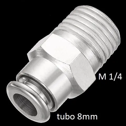 Raccordo rilsan rapido - maschio rilsan8 - M1/4 17327 Dagaanbieding