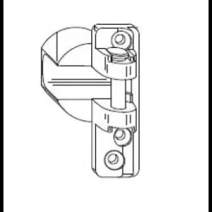 Supporto forbice ARIA 12 (sovrapposto) A4004106xx Destro 12449 Alleen Vandaag