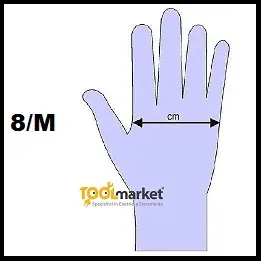 Aanbieding Guanti antiabrasione NBR 353086 taglia 8-M 16199-8