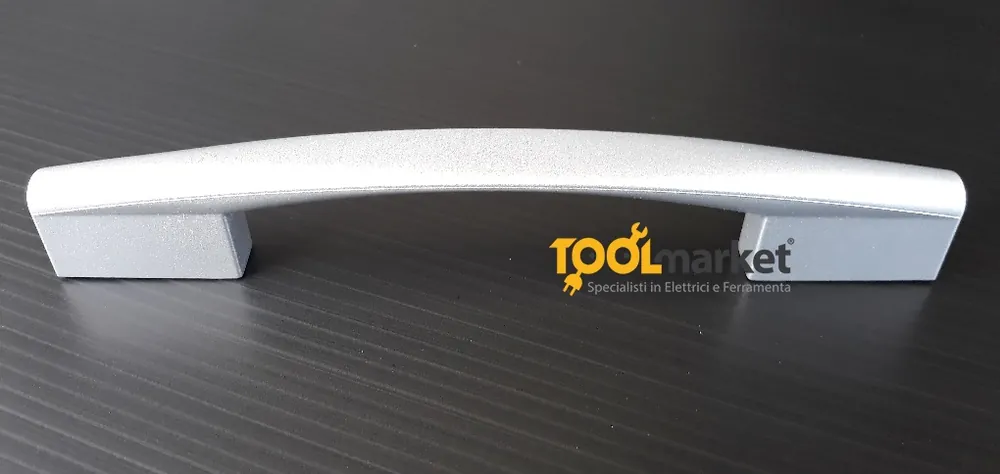 Bestseller Maniglia per mobile in plastica 300 argento da 64 mm e da 96 mm 96mm cromosatinato 6393