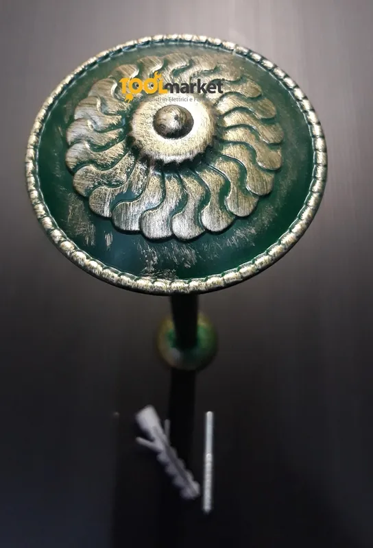 Supporto embrasse per tende 556 verde-oro 11830verdeoro Favoriet