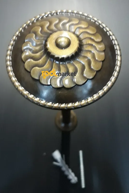 Beperkte Voorraad Supporto embrasse per tende 556 bronzo lucido 3662broluc