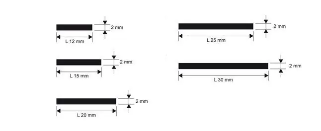 Profilo alluminio piatto Anodizzato argento da MT 2 25mm 30303 Korting
