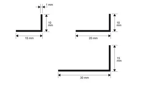 Seizoensaanbieding Profilo alluminio a L Anodizzato argento da 2 MT 30x15 30313
