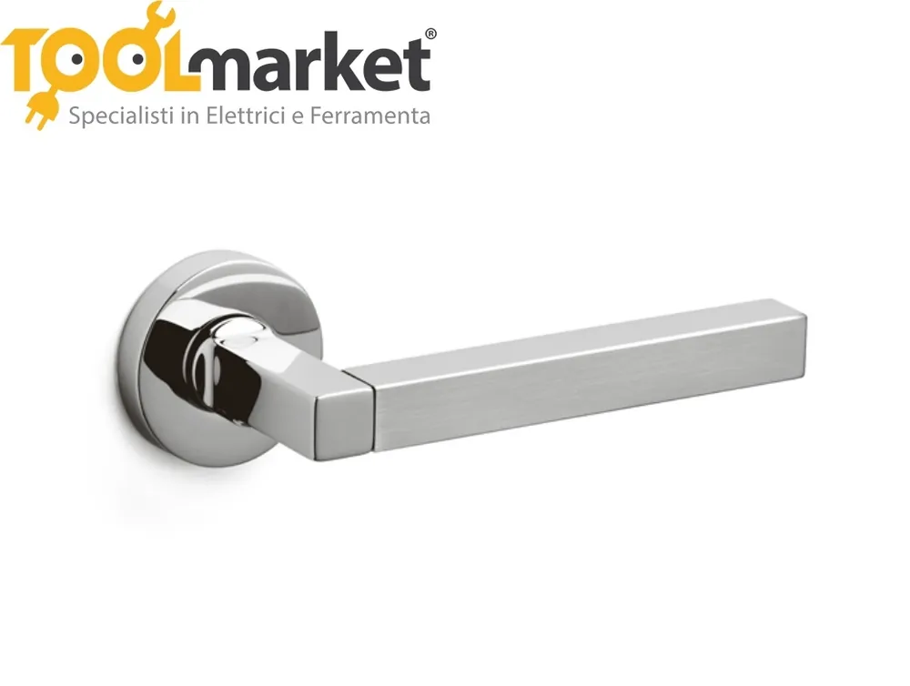 Betrouwbaar Maniglia Olivari Time Cromo/Cromo satinato oliv-time-cromo/cromosat