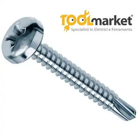 Snelle Levering Viti autoperforanti a testa cilindrica 3,5mm 3,5x16 1000pezzi 7898