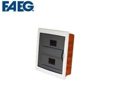 Centralino ad incasso con portello binario DIN estraibile IP40 Faeg 24/28 moduli 29408 Betrouwbaar