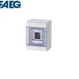 Centralino da parete stagno con portello IP65 Faeg 4 moduli 29404 Direct Verzonden