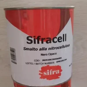 Laatste Kans Smalto industriale alla nitrocellulosa Sifracell Nero opaco 750ml 17361