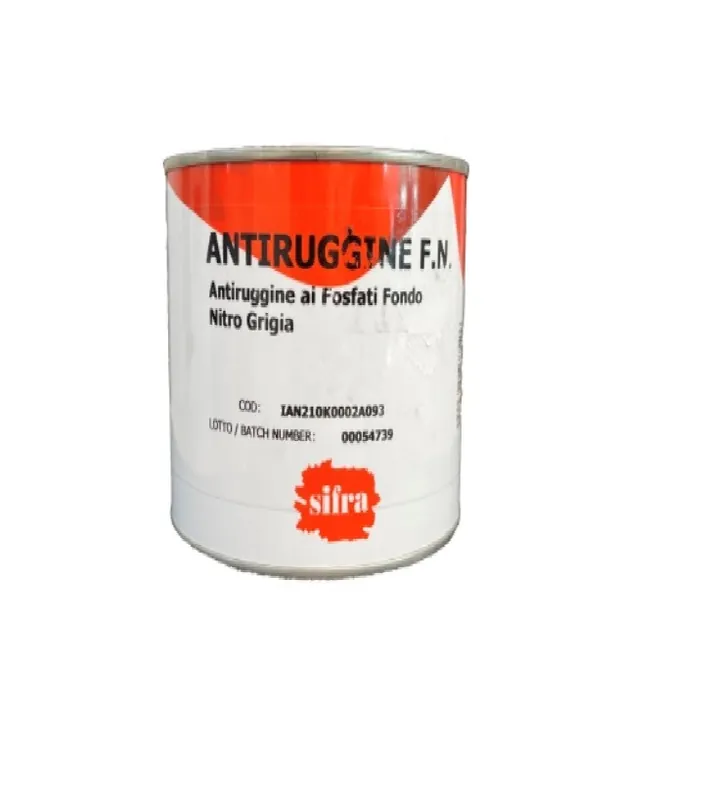 Antiruggine nitroresistente grigio SIFRA 2,5lt 16084 Koop Online