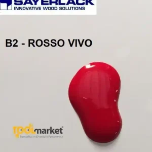 Beperkte Voorraad Finitura poliuretanica pigmentata TZ9925/ABC + TH0720 - SAYERLACK LT1.5 B2 ROSSO VIVO 27225+24195