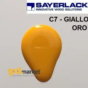 Finitura poliuretanica pigmentata TZ9925/ABC + TH0720 - SAYERLACK LT1.5 C7 GIALLO ORO 19605+24195 Populair