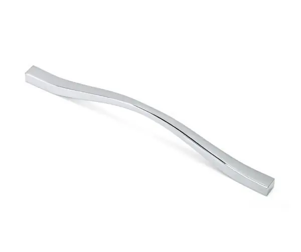 Nu Kopen Maniglia moderna per mobili E6821/320 METAL STYLE Cromo lucido 12567