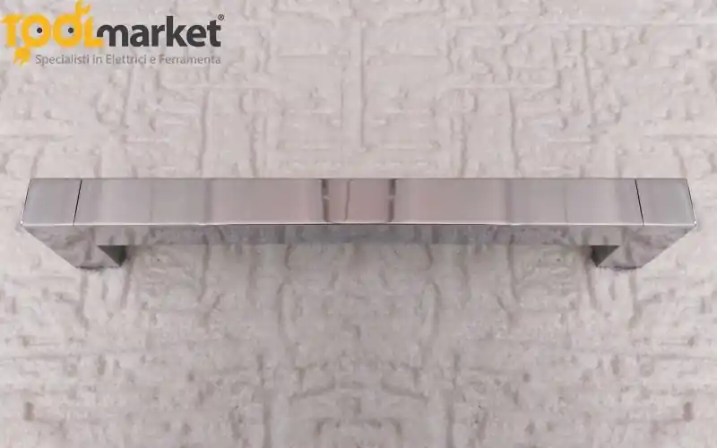 Finale Uitverkoop Maniglia per mobili cromo brillante METAL STYLE Interasse 192 14782