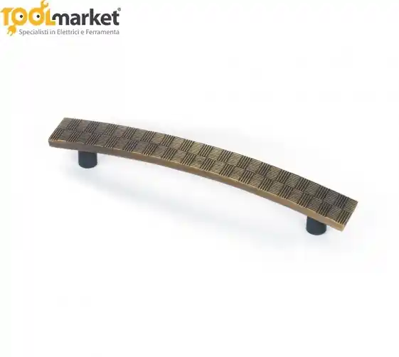 Maniglia per mobili in bronzo rustico 7191 METAL STYLE Interasse 128 23074 Gereduceerde Prijs