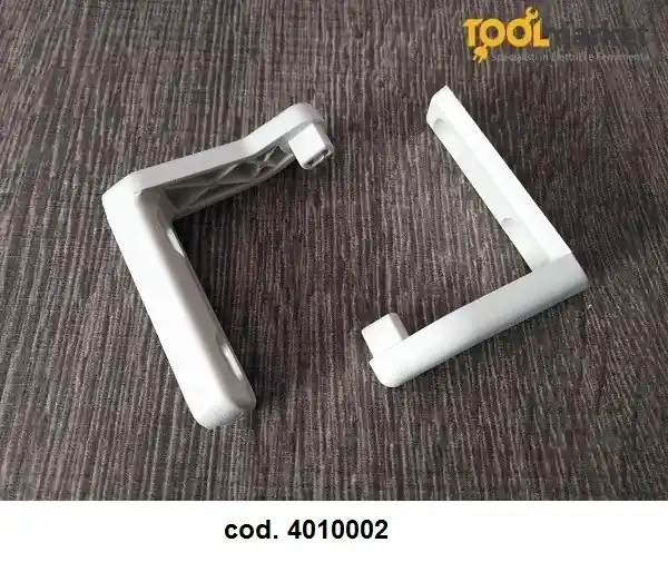 Goedkoop Ricambi per motore attuatore a catena Nekos Kato Coppia staffe standard BIANCO 27941B