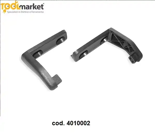 Ricambi per motore attuatore a catena Nekos Kato Coppia staffe standard NERO 27941N Must-Have