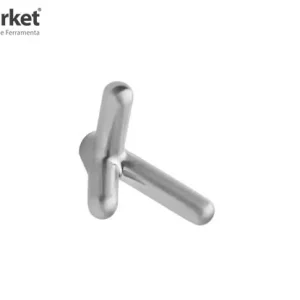 Pomolo a T per mobili in zama art 165 MITAL cromo lucido 9669 Premium