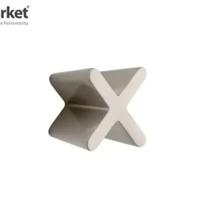Meest Verkocht Pomolo ad X per mobili mis 30 x 30 mm art 435 MITAL Nichel sat. 9672