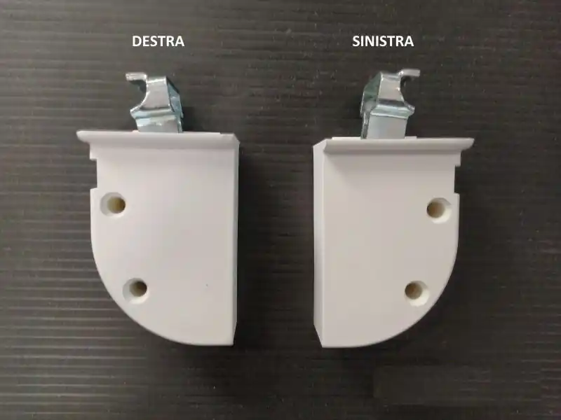 Attaccaglia reggipensile per barra registrabile 2pz Manart Bianco 12595db Nu Kopen