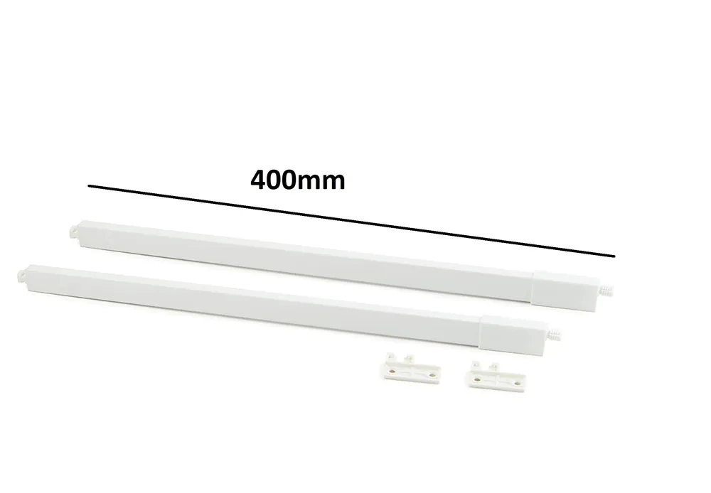 Astine bianche per cassetti modello VERTEX - EMUCA ASTINE 400mm 24851 Bestel Nu