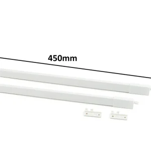 Astine bianche per cassetti modello VERTEX - EMUCA ASTINE 450mm 25050 Betaalbaar