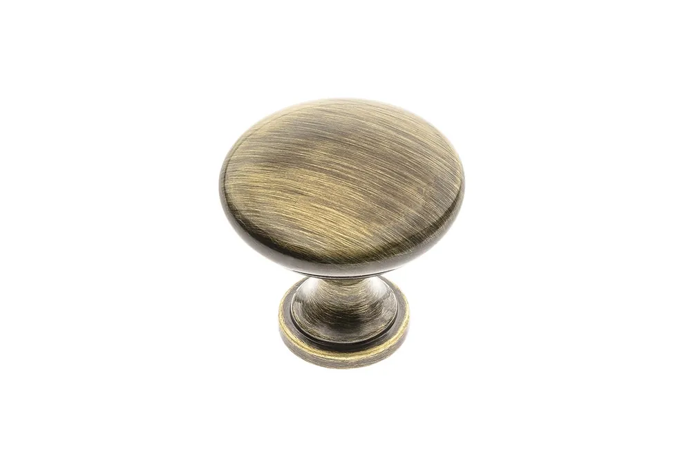 Pomolo tondo Ø 30 mm per mobili modello TERNI - GTV Bronzo graffiato lucido 25681 Meest Verkocht