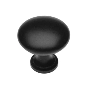 Alleen Vandaag Pomolo tondo Ø 30 mm per mobili modello TERNI - GTV Nero opaco 25053