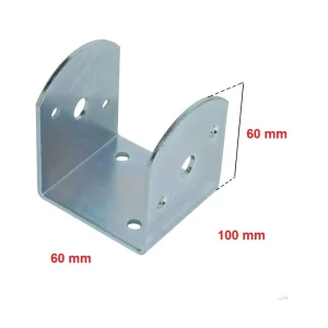Staffa per travi a U 60x60x85 art 8/1620 15653 Laatste Kans