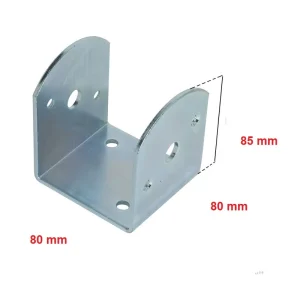 Populair Staffa per travi U 80x80x85 art 8/1622 6086