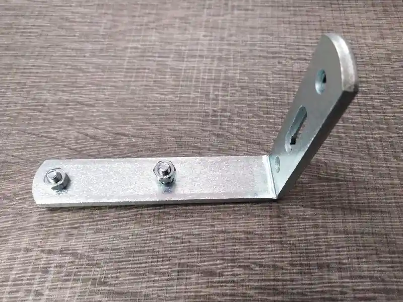 Beste Prijs Attacco laterale doppio in acciaio spessore 4mm da 15 cm 9257