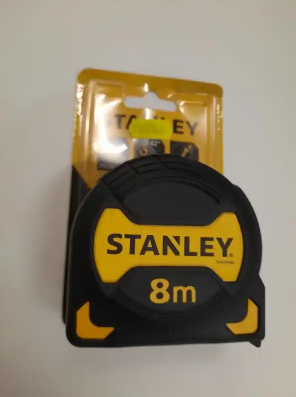 Metro Flessometro 8 mt STANLEY GRIP 28mm 16056 Direct Verzonden