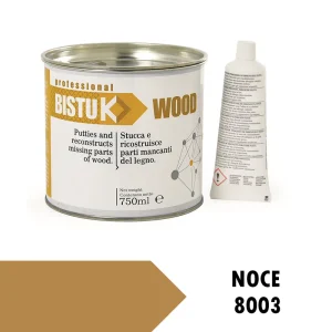 Stucco legno bicomponente Bistuk 750 ml NOCE 16612 NOCE Tijdelijk Beschikbaar