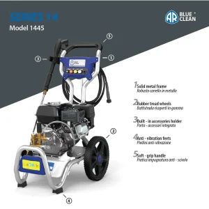 Idropulitrice a scoppio modello 1445 - ANNOVI REVERBERI 29540 Beperkte Voorraad