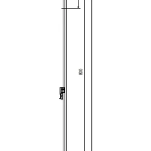 AGB terminale ribalta A504010003/04 ARTECH lunghezza 800 mm 20916 Must-Have